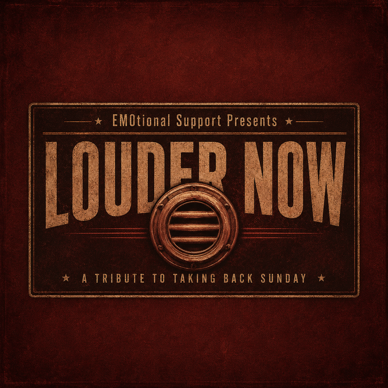 Louder Now Taking Back Sunday tribute logo